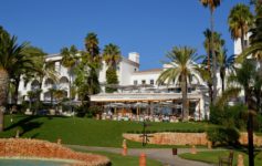 Pool at Vila Vita Resort in the Algarve Portugal